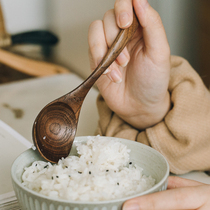 Tree Day Thousand Wood Spoon Creative Solid Wood Spoon For Home Eating Spoon Small Soup Spoon Spoon Spoon Cute Rice Spoon Soup Spoon