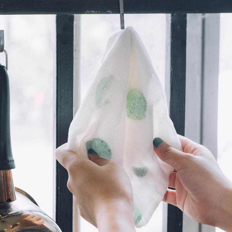 Tree wood fibre Peppercloth 3 pieces Home Thickened Cleaning Decontamination Dishcloth Domestic Kitchen Rag