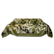 Medieval style sofa cover cloth for all seasons 2024 new style cushion anti-slip high-end universal leather sofa cover