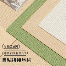 Fwind Splicing Carpet Office Bedroom Thickened Winter Season Livingroom 2023 New Light Lavish Advanced Senses Christmas