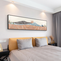 Modern living room decorative painting sofa background wall simple atmospheric hanging painting abstract style bedroom bedside painting mural