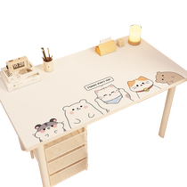 Cute cartoon eye protection silicone student desk mat childrens bedroom study desk special desktop mat tablecloth MQ