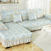 European sofa cover 2021 new sofa cushion four seasons universal non-slip simple sofa towel backrest pad towel full cover