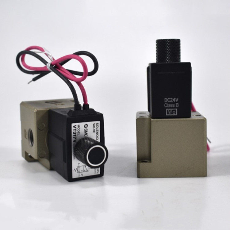 SMC three-way direct action solenoid valve VT317E-VT317V-VT317-1-2G-3G-4G-5G-6G-7-02