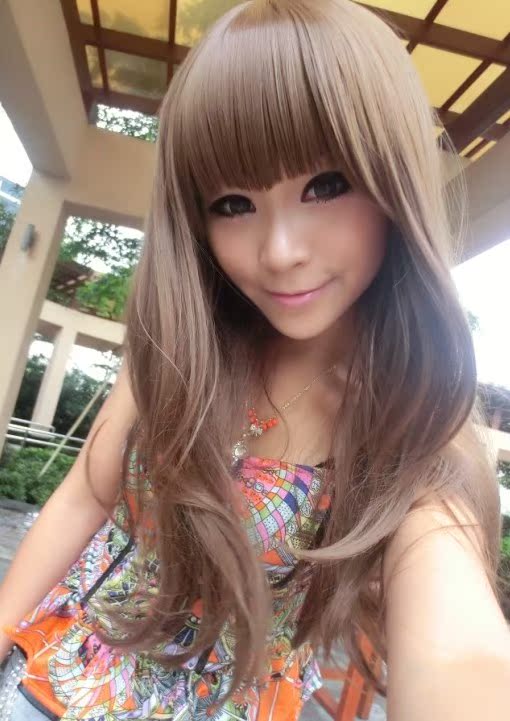 Perruque ANNA LUO  .  Les cheveux longs - Ref 2607385 Image 18