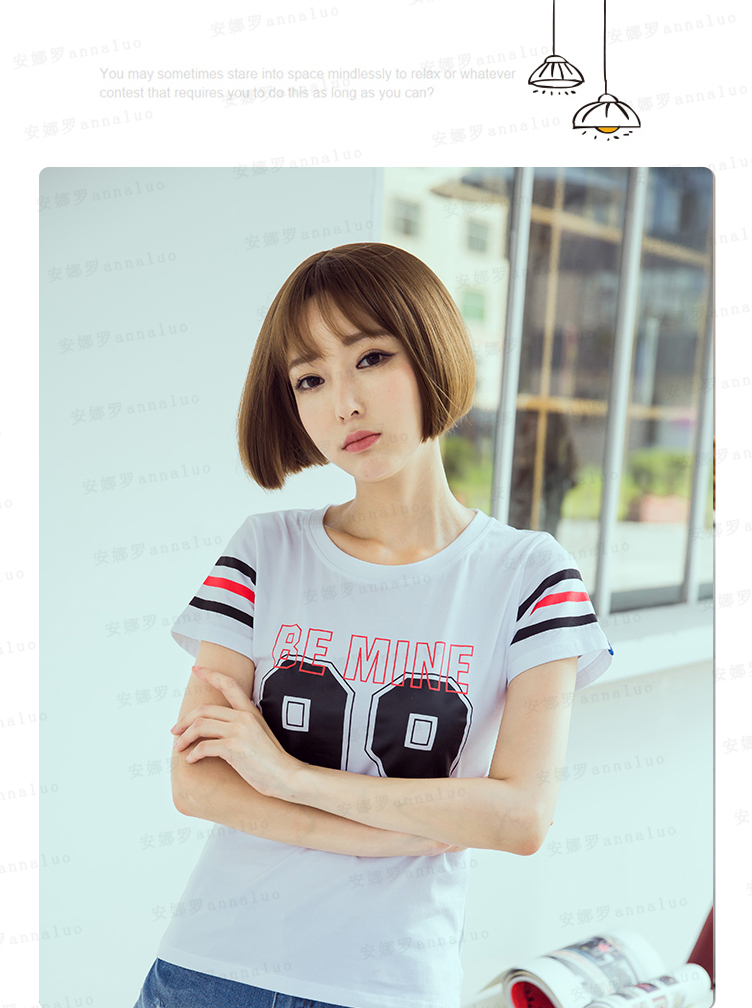 Perruque ANNA LUO . cheveux raides Court - Ref 2608264 Image 53