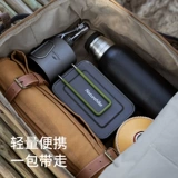 Naturehike Металлический портативный ланч-бокс, посуда для кемпинга, защита от ожогов