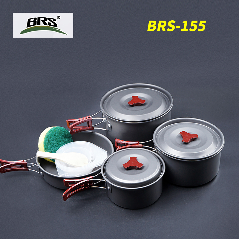Brothers Outdoor Portable Field Cookware Picnic Cutlery Picnic Set Camping Pan Camping Pot-Taobao