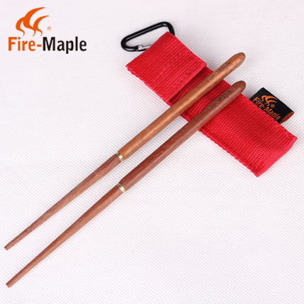 Fire Maple 807 Red Sandalwood Folding Telescopic Chopsticks Wild Cooking Camping Eco-friendly Sanitary Picnic Tableware Cooker-Taobao