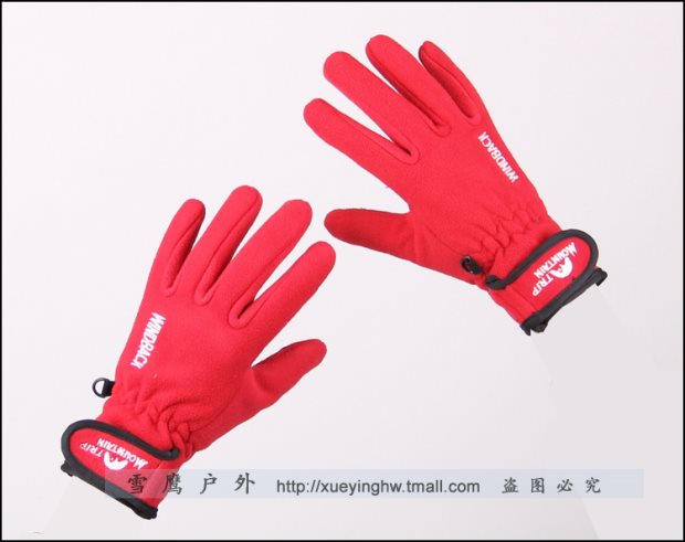 Đường núi Đi bộ leo núi ngoài trời Găng tay lông cừu Găng tay chống gió ấm chống trượt M48 hiệu quả - Găng tay bao tay chống nắng