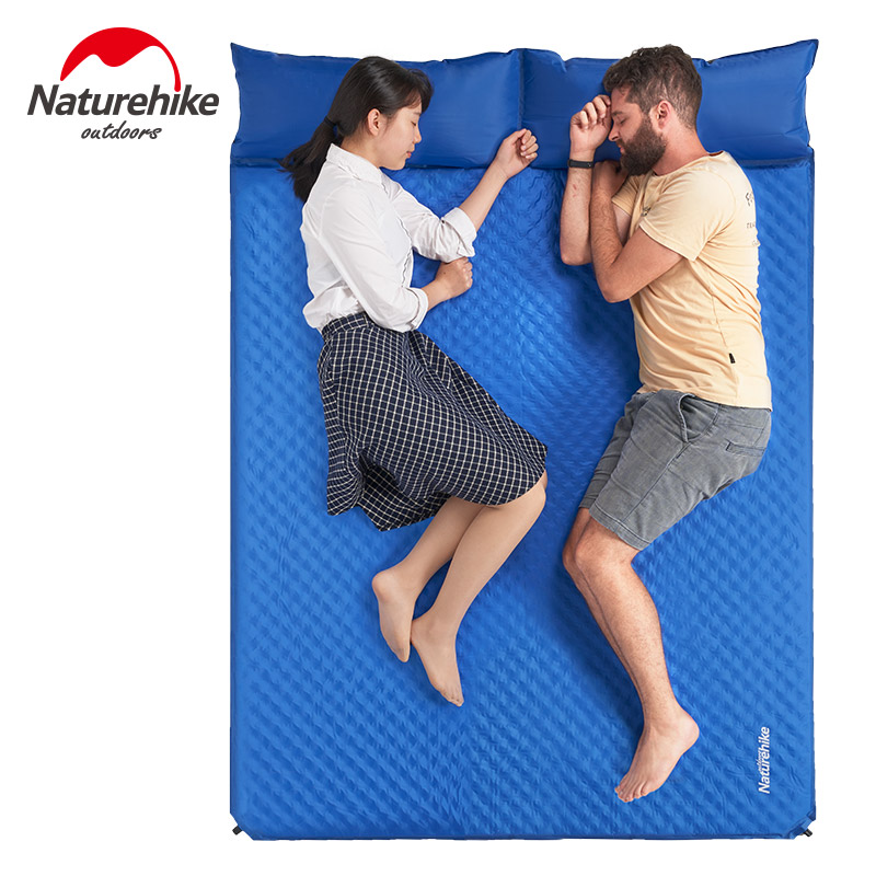 NH Norway customer Outer automatic inflatable cushion tent sleeping cushion Anti-damp cushion widening Thickened Double Camping Camping Camping