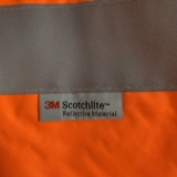 Флуоресцентный оранжевый светоотражающий бархатный зимний безопасный дорожный жилет