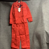 Красный карман на молнии из хлопка 70 YKK.