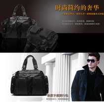Leisure business portable mens bag mens bag bag Korean version of mens bag computer backpack tide bag travel Hand bag