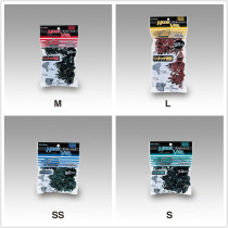 Minbang MEIHO hook sleeve SS S M L#三本钩套 protective hook sleeve hardbait protective sheath Lua accessories