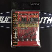 DECCOY Japan wins a VJ 71 TUBE hook with lead lead head crank fish hook counterweight Luia soft bait Bass Bass