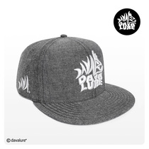 DAVALURE Da Peak Road Subphishing Street Baseball Cap Fish Graphics Flat Along Grey Adjustable Hip-hop Hat