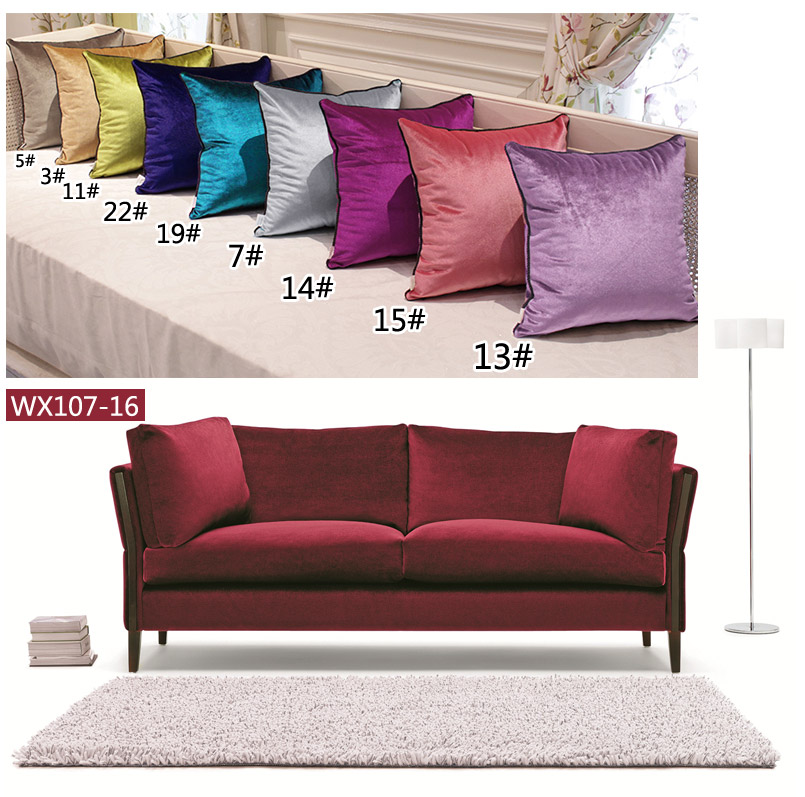 Nhật Bản và Hàn Quốc cashmere nhung không rơi nhung vải dày tự làm thủ công túi mềm túi kỹ thuật sofa vải