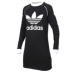 Adidas clover Women 2018 mùa đông mới thể thao cổ tròn áo dài tay áo thun DH4706 bộ adidas nữ mùa đông Trang phục thể thao
