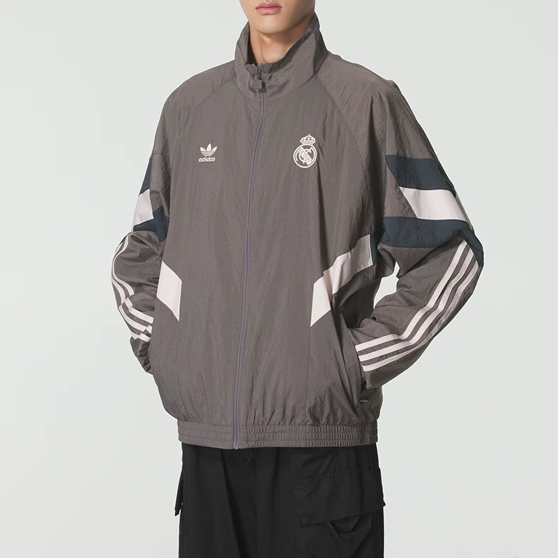 Куртка Adidas осень футбольная теплая длинный рукав для отдыха