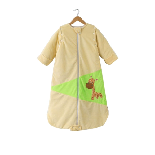 Детский хлопковый спальный мешок для новорожденных, детское одеяло, подходит для подростков, увеличенная толщина