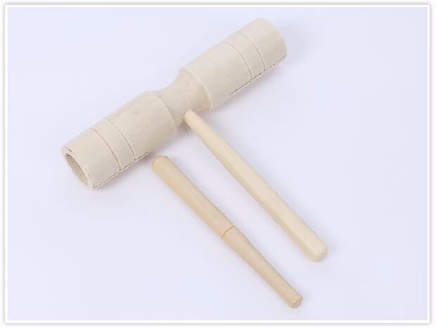 Orff bộ gõ đôi trống gỗ đôi trống trường dạy học - Nhạc cụ dân tộc dan ti ba