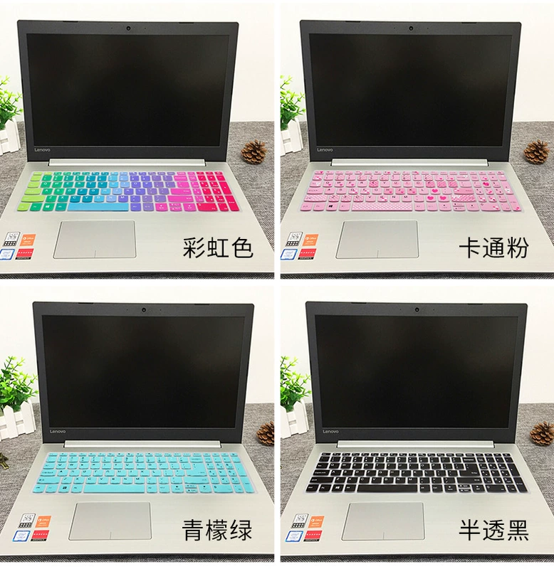 Quảng Châu Fengyuan hợp thời trang bàn phím nhỏ màng Lenovo 5000 máy tính xách tay 15,6 inch triều ideapad320 bảo vệ bụi bao gồm tất cả nhỏ mới v330 -15 320C-15ikb i7 - Phụ kiện máy tính xách tay