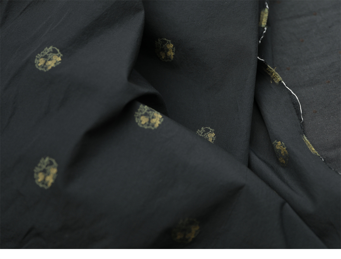 High-end fabric long-staple cotton-dyed cut jacquard fabric door width 1 56 meters and a half meters