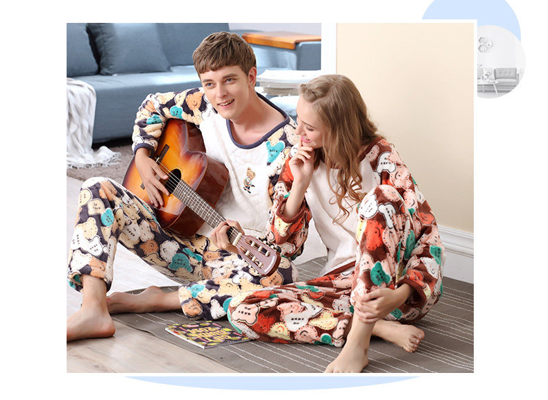 Pyjama mixte en Polyester Polyester  à manches longues - Ref 3004670 Image 12