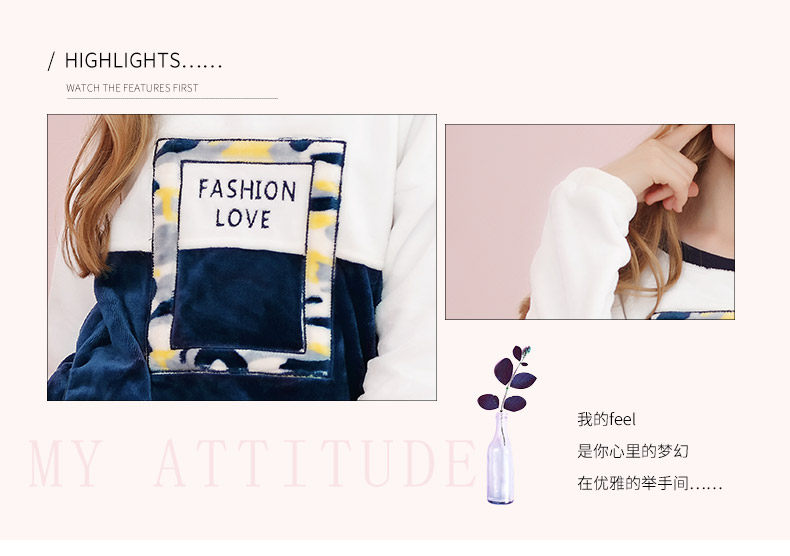 Pyjama mixte en Polyester Polyester  à manches longues - Ref 3004671 Image 7