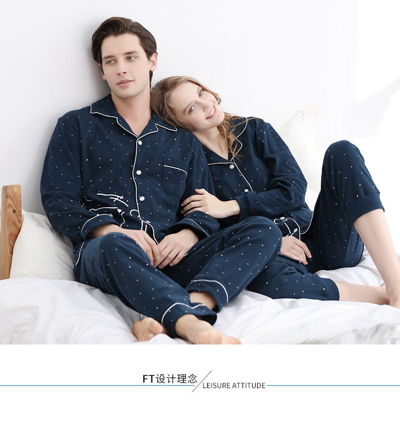 Pyjama mixte en Coton à manches longues - Ref 3004717 Image 6