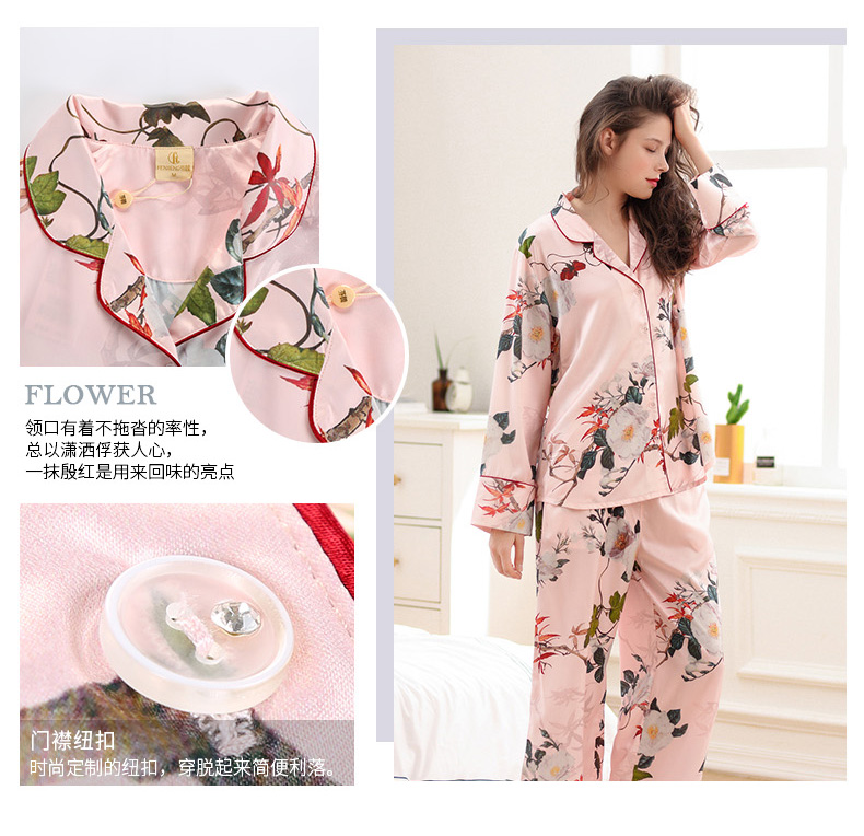Pyjama pour femme à manches longues - Ref 2987957 Image 9