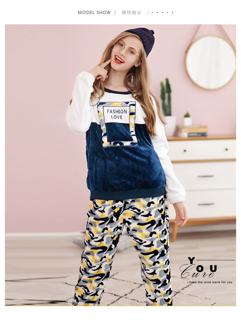 Pyjama mixte en Polyester Polyester  à manches longues - Ref 3004671 Image 10