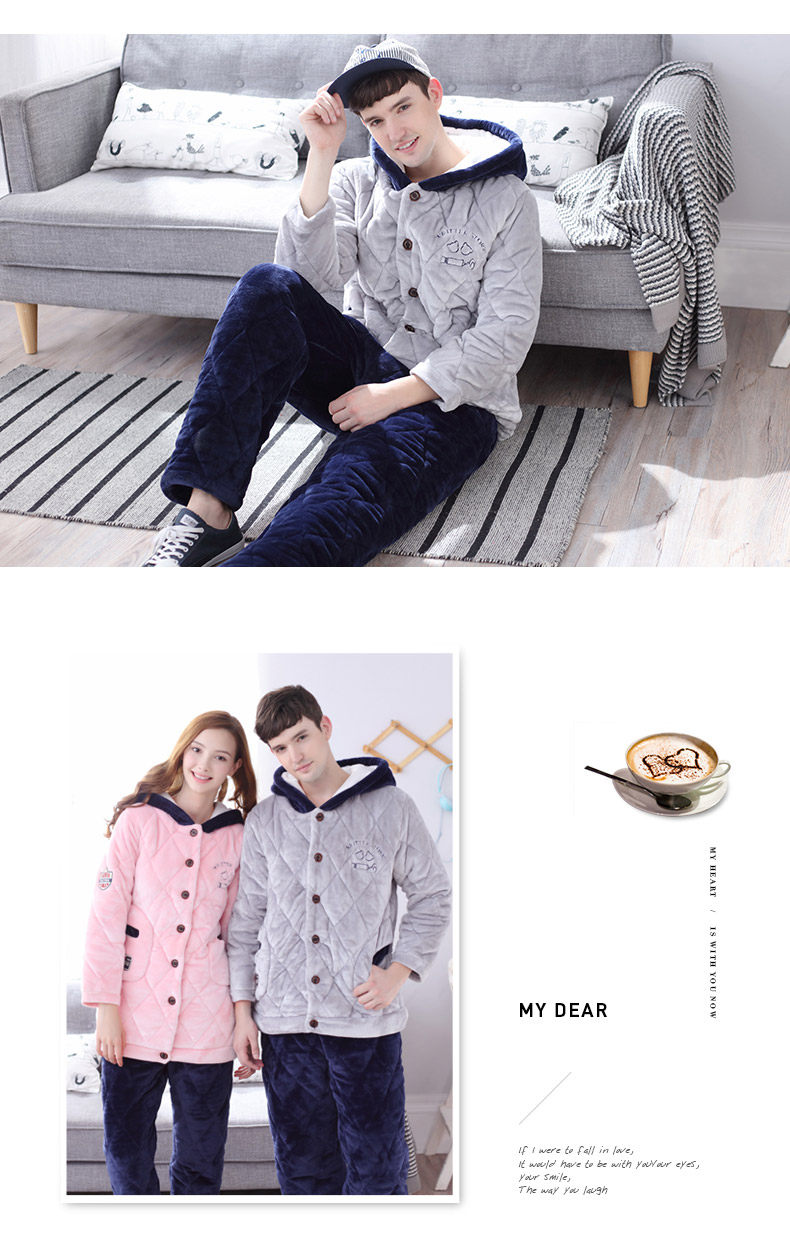 Pyjama mixte en Polyester Polyester  à manches longues - Ref 3004706 Image 11