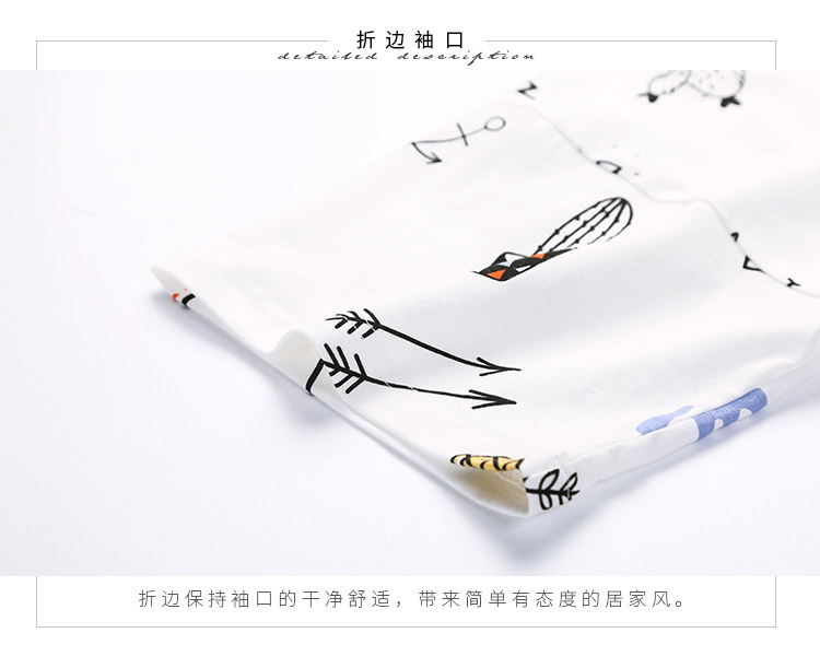 Fen Teng 2018 hè mới đồ ngủ nữ dệt kim cotton ngắn tay áo ngủ hoạt hình ngọt ngào phiên bản Hàn Quốc của dịch vụ váy ngắn tại nhà áo ngủ 2 dây