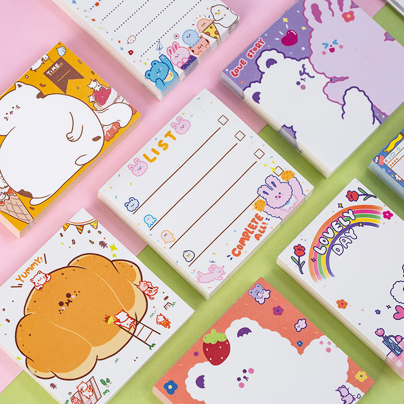 The Chatter Cute Party Series can be torn up to stick to this net red to do list of card message notes convenience sticker book