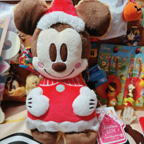 2014 Christmas Mickey Gingerbread Man Doll with Three Cards