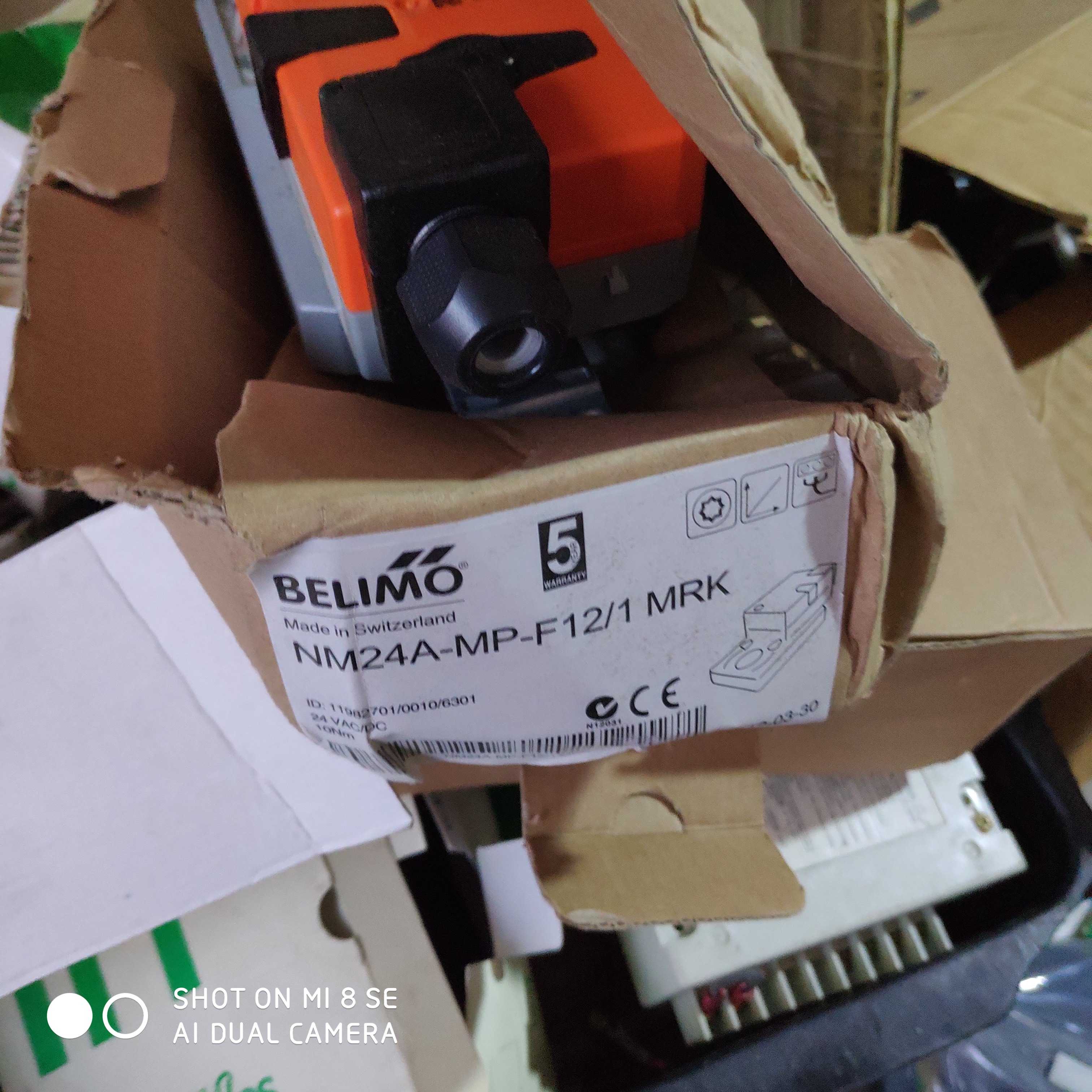 Original Swiss belimo Bo Limou NM24A-MP-F12 1RMK air valve actuator spot