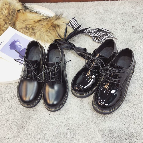 Японская обувь для кожаной обуви в английском стиле, универсальные туфли, в британском стиле, 2020, популярно в интернете