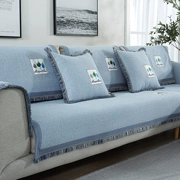 đơn giản hiện đại sofa đệm mùa vải bọc nệm phổ sofa bao gồm thiết lập bao gồm tất cả các phổ quát đầy đủ đệm nắp trượt - Ghế đệm / đệm Sofa