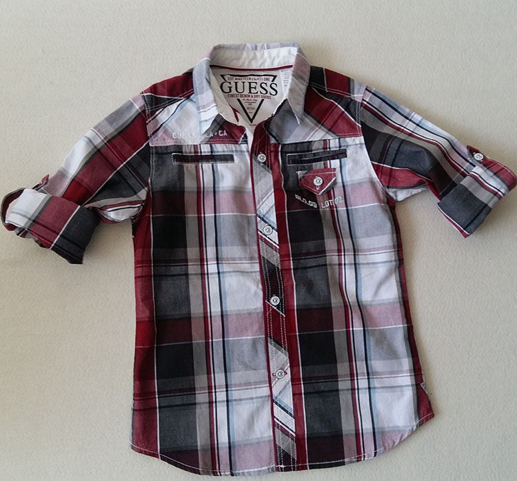 Chemise garcon à manche longue - Ref 2076550 Image 12