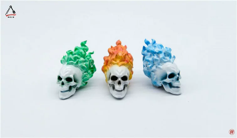 1/12 Ghost Rider đầu khắc 6 inch cơ thể cơ thể búp bê di chuyển bàn tay mô hình đồ chơi búp bê tại chỗ - Capsule Đồ chơi / Búp bê / BJD / Đồ chơi binh sĩ