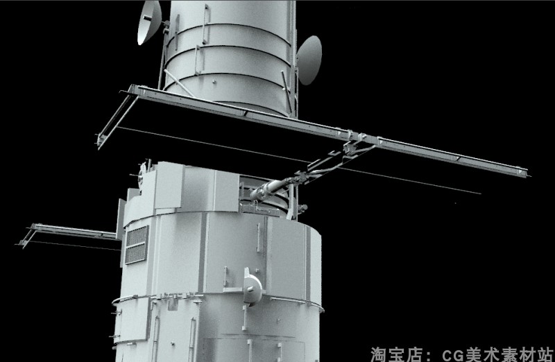 图片[8]-Blender/C4D/MAX/FBX宇宙天文美国NASA哈勃太空望远镜3D模型素材-cg男孩