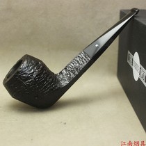  British DUNHILL Heather pipe Black Shell sandblasting Shell Briar 5104