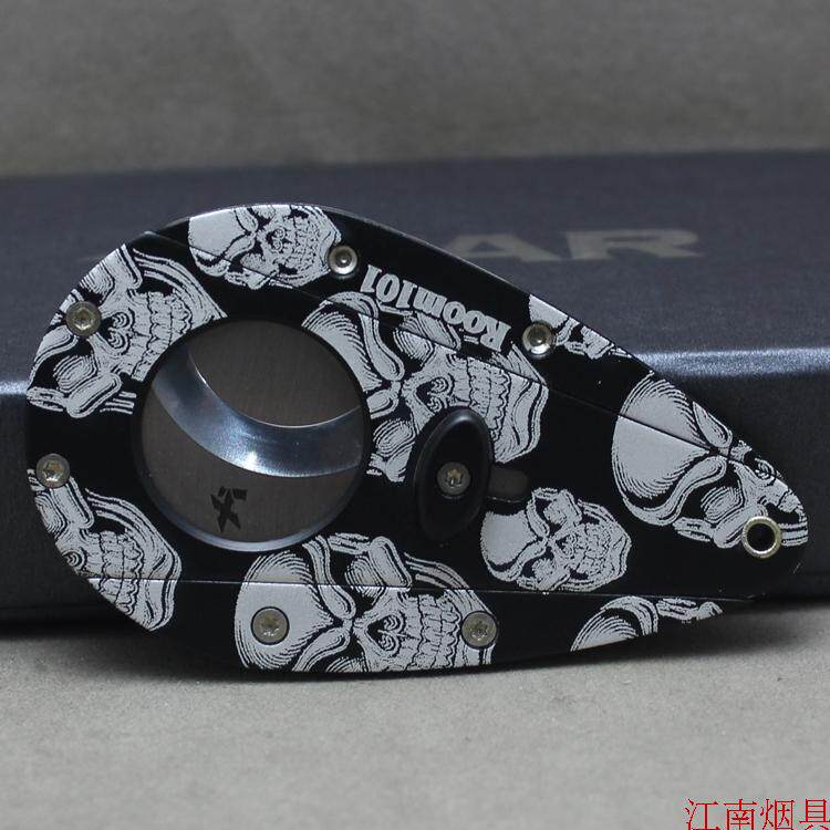  American Sika XIKAR Xi1 Room 101 SKL Skull Skull Double-edged Cigar Knife Cigar Cut 4