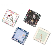 Mushroom Tun imported from Japan Fairy Tale fairy princess print embroidered makeup mirror portable mirror