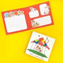 Mushroom Tun Japan Import Coco Sauce Girl facilitates post-decoration styling poo sign message writing Poo Sticker