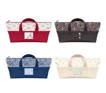 Mushroom Tun Japan imported Fairy Tale fairy princess print handbag multifunctional blue and purple bag picnic