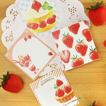 Mushroom Tun Japan Imports Ancient Sichuan Paper Work Strawberry Poo Sign Message Poo Memo Card Hand Tent Material