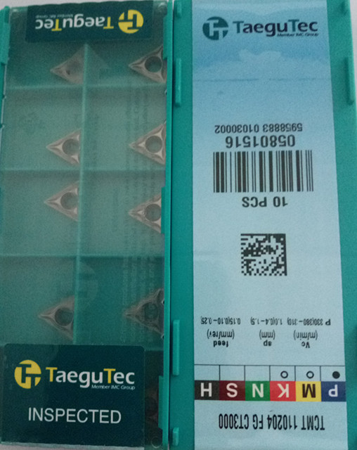 South Korean Tefixic metal ceramic blade TCMT110204-FG CT3000
